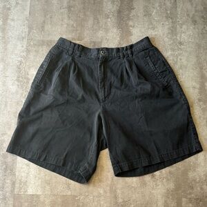 VTG Bugle Boy Pleated Shorts Women’s Size 14 Black